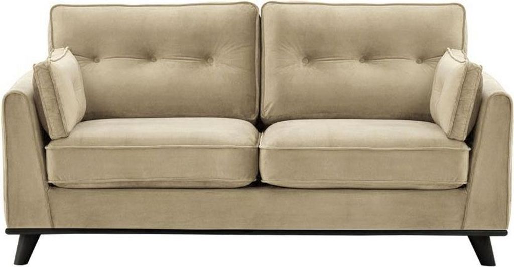 2,5-Personen-Sofa Farrow-Velluto 3-black