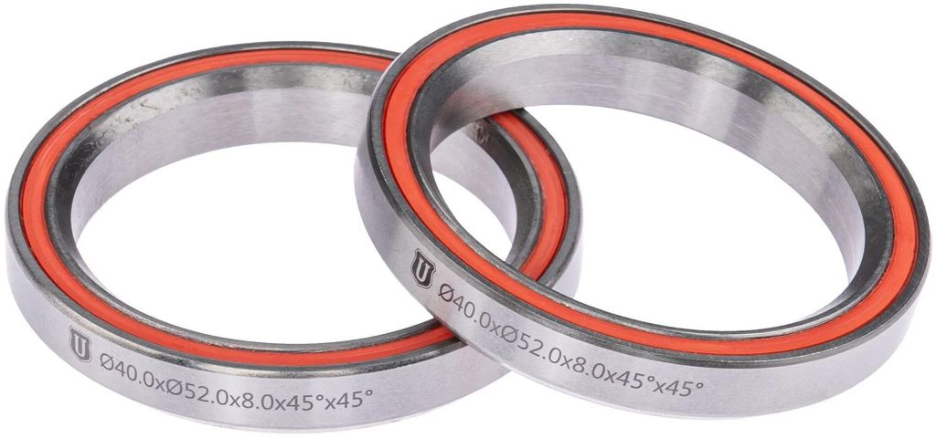 UNION Kugellager SB-verpackt, Steuerkopf Verpackung mit je 10 Stück CB-790, (Innen-Ø x Außen-Ø x Höhe) 40,0 x 52,0 x 8 45°/45°