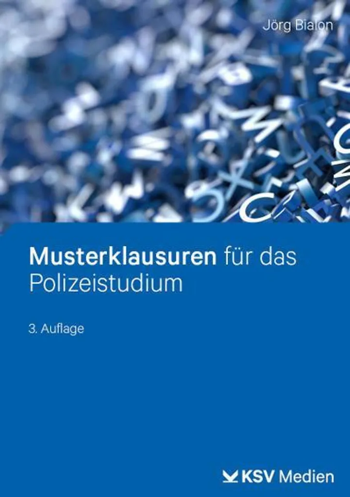Annales d'examens police avec Musterklausuren et modèles de réponse