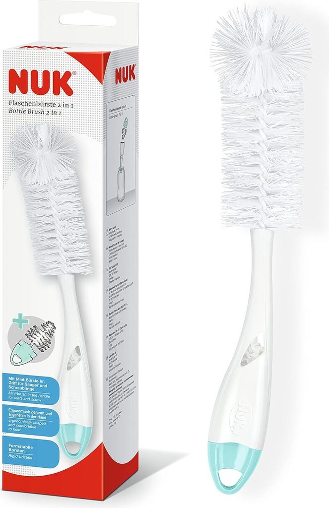 NUK Goupillon pour biberon 2en1 Image du produit 