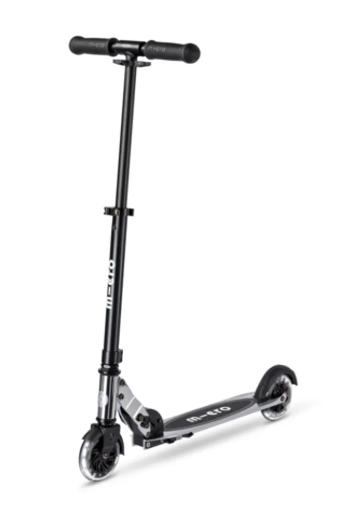 Trottinette Micro Sprite LED Silverchrome pliable pour enfants - 2