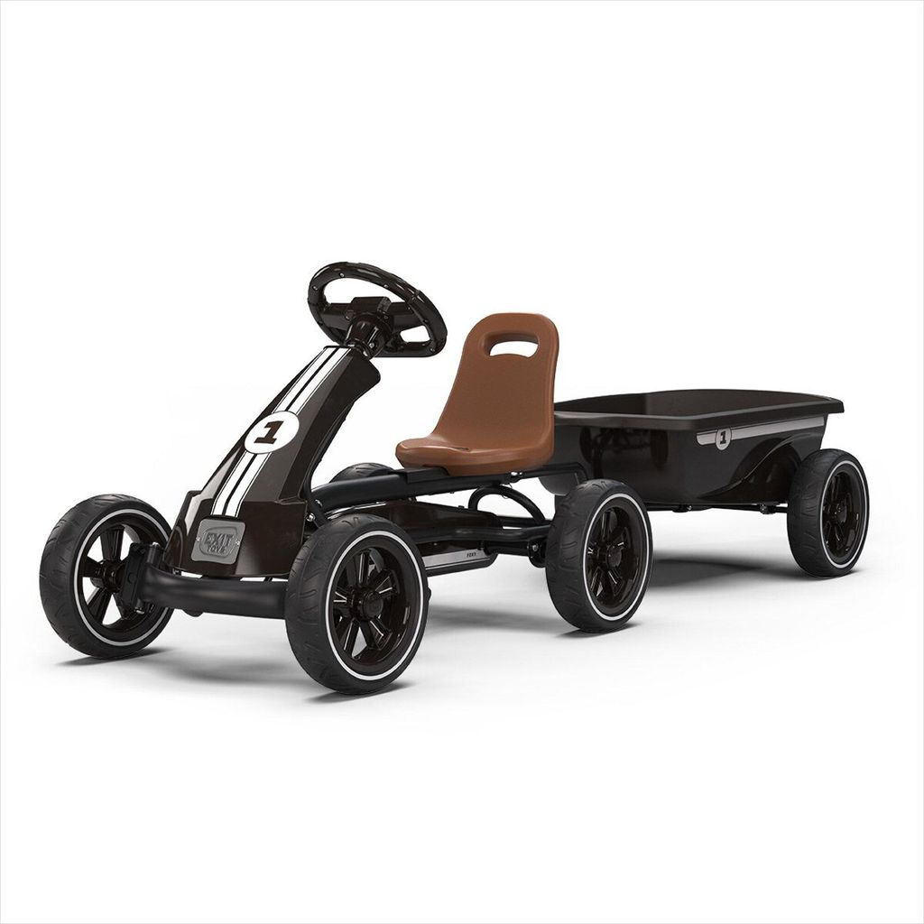EXIT Foxy motokára s přívěsem – Espresso Black Obrázek produktu 