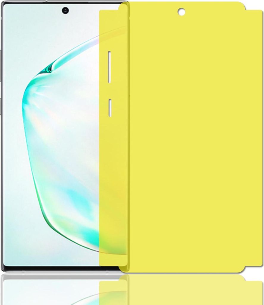 Samsung Galaxy Note 10 2x Full Edge Displayschutzfolie Transparent