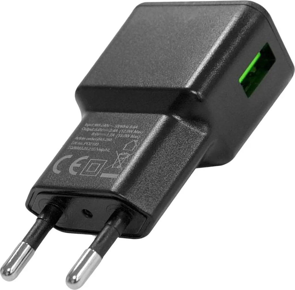 Partel Caricabatterie USB Doppio 12W Grab'N Go - Compatto per Smartphone