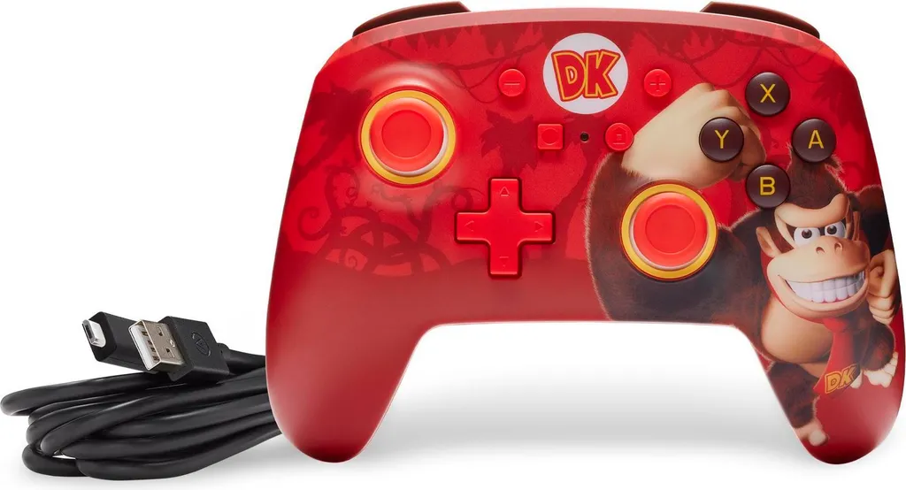 Manette Nintendo Switch PowerA avec boutons programmables Donkey Kong - 9