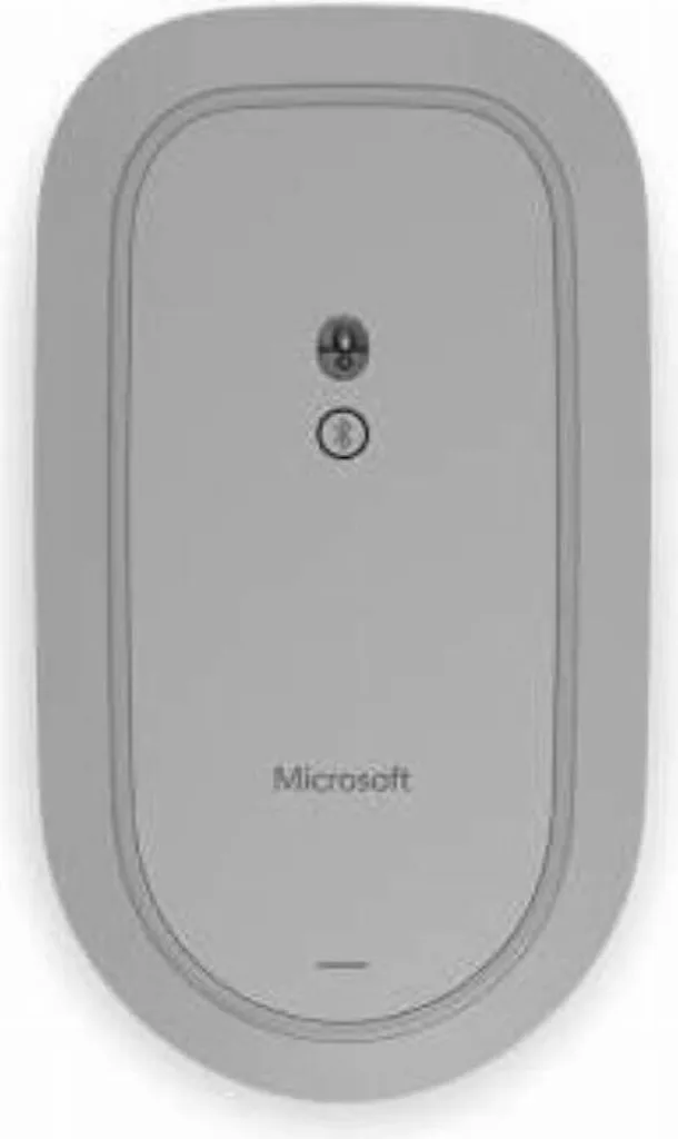 Souris Bluetooth Microsoft Surface Mouse avec molette métal Comm Gris