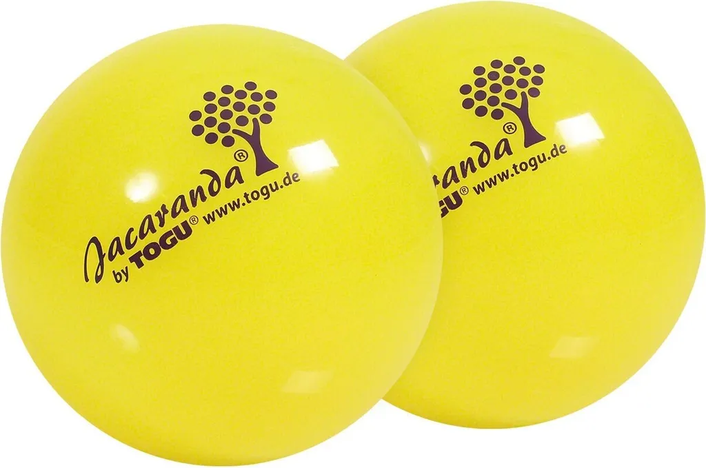 Balles de Rééducation Togu Jacaranda 12,5cm Jaune - Duo Partenaire