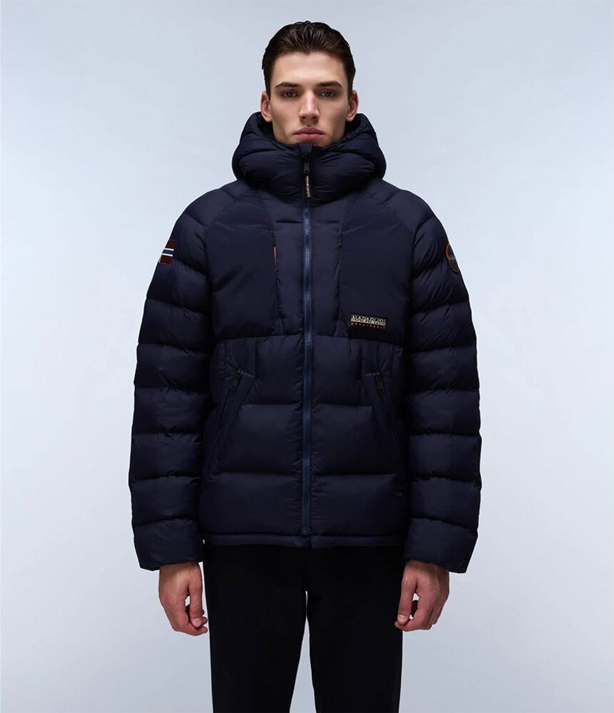 Napapijri Moesa Daunenjacke Blau 2XL Mann Blau 2XL