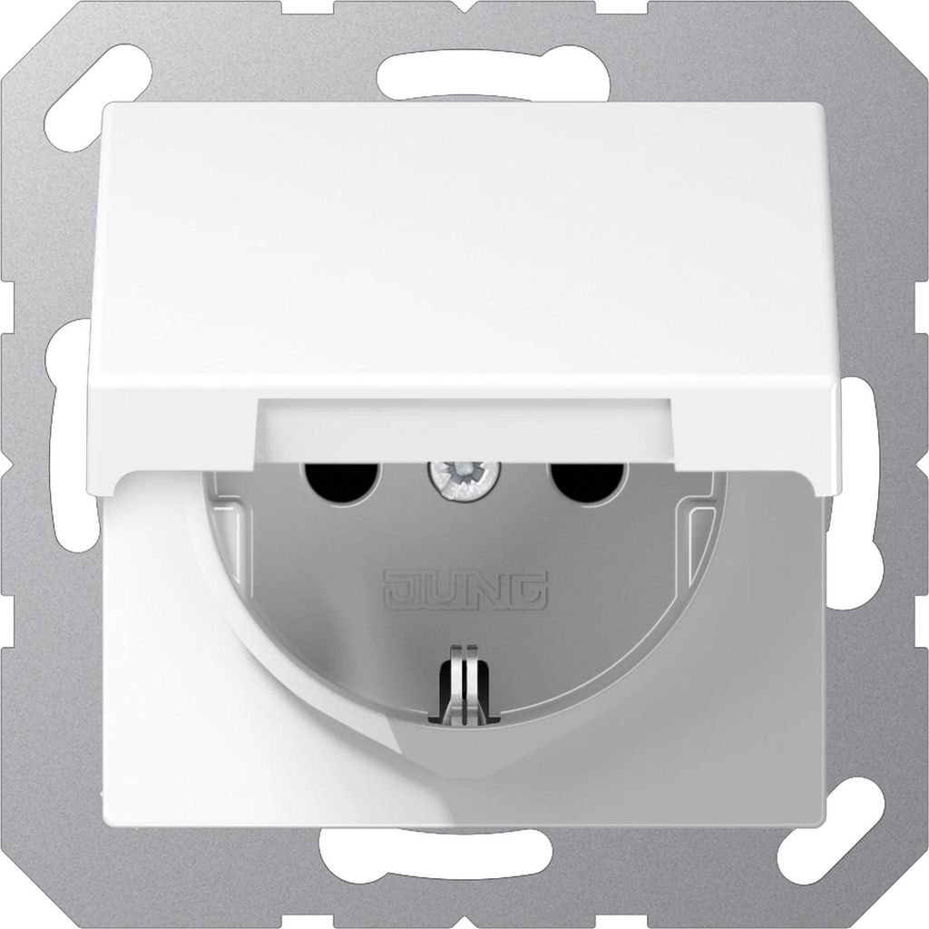 Presa Jung SCHUKO, 16 A 250 V ~, coperchio ribaltabile, Immagine del prodotto 