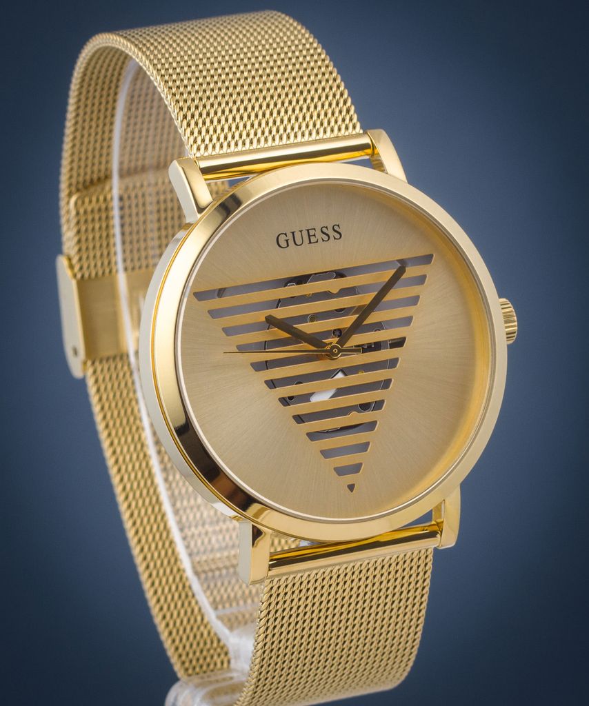 Guess Idol GW0502G1 - Edelstahl Armbanduhr, Goldenes Produktbild 