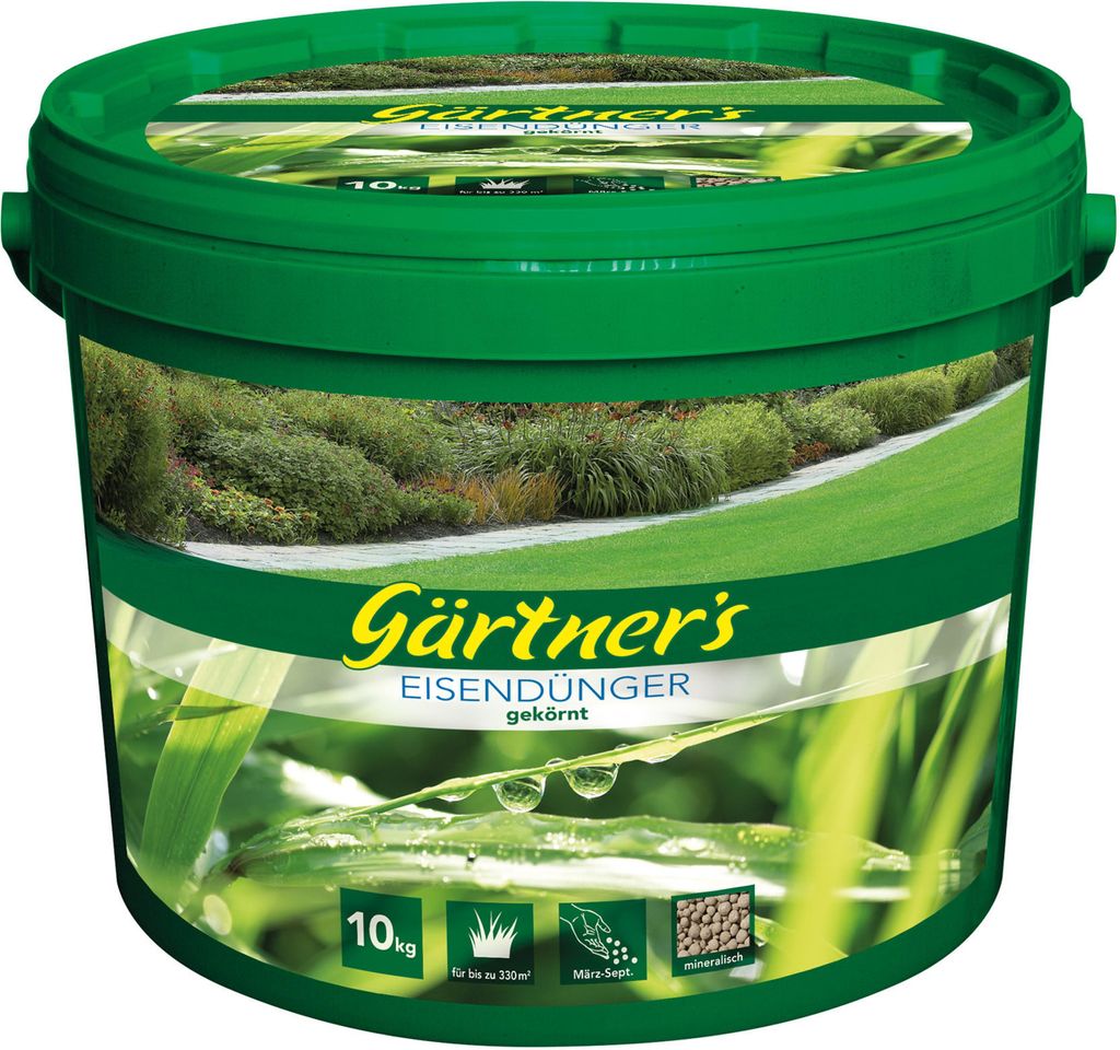 Gärtner´s Eisendünger 10kg,Eisensalz 12 als Sulfat Produktbild 