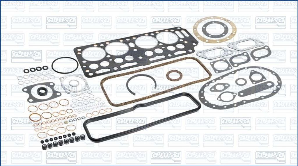 AJUSA 50004300 Motor-Dichtungsvollsatz Dichtsatz passend für MERCEDES-BENZ 170 (W170) Ponton (W120) für FAHR D für BUCHER Series D