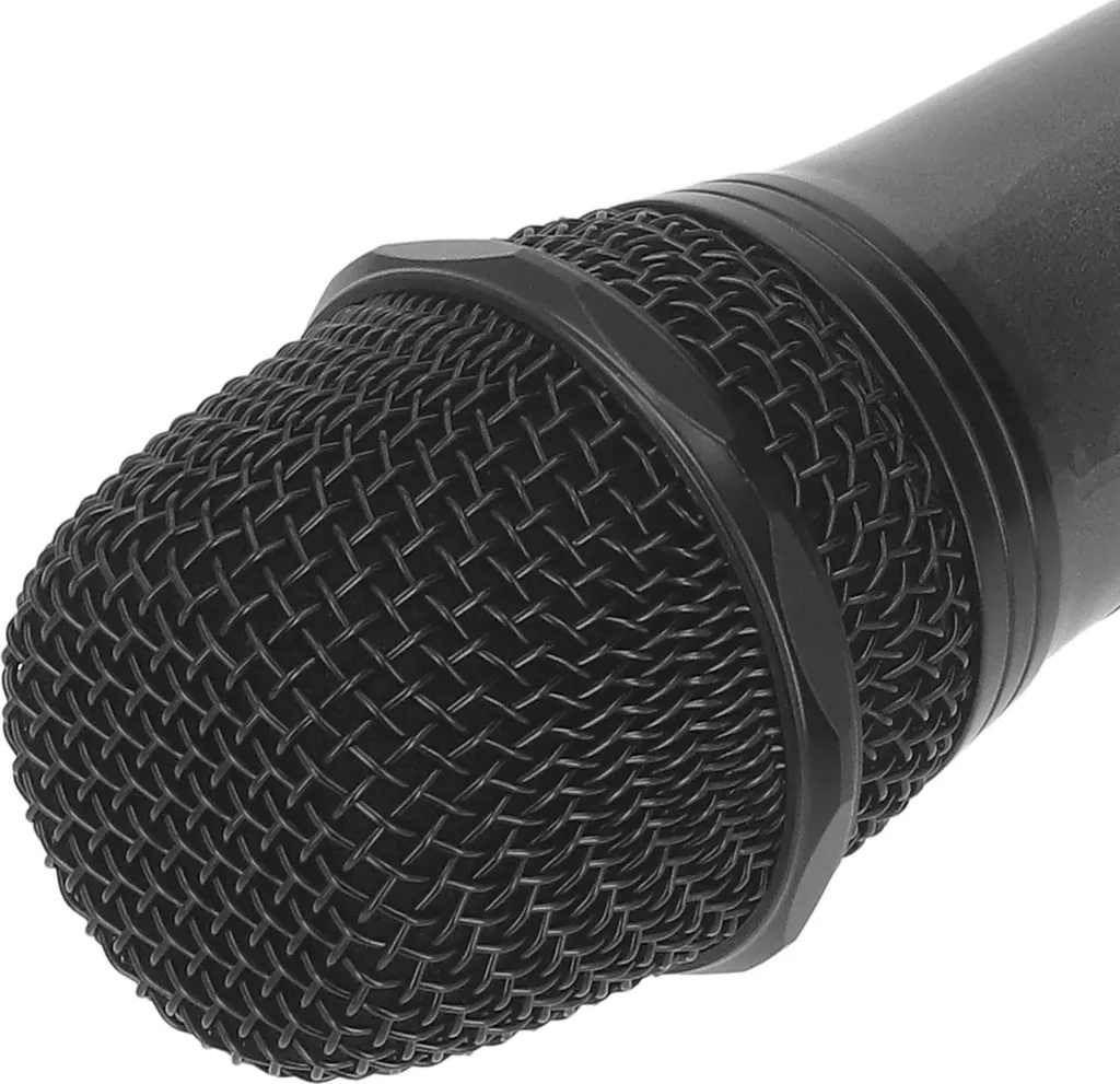 Microfono Palmare Professionale FM/UHF: Karaoke e Feste con Riverbero - 4