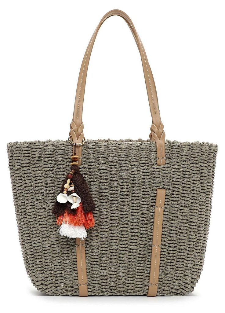 SURI FREY Shopper Nandy Cityshopper Khaki grüngrau