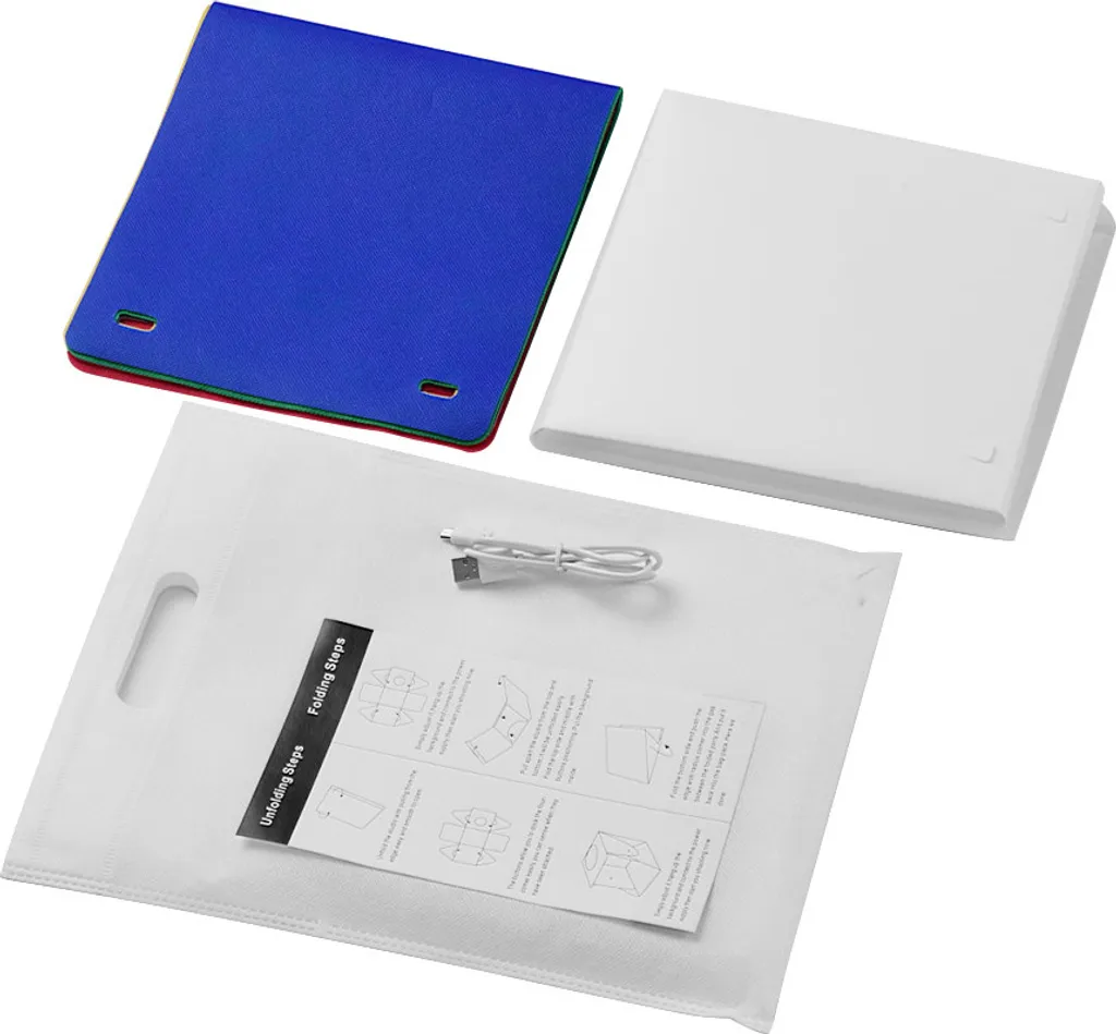 Andoer Mini Studio Fotografico LED: Light Box Portatile per Foto Prodotti