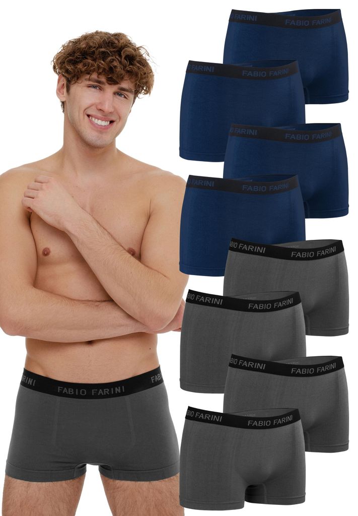 Fabio Farini - 8 Stück Herren Unterhosen - Männer Produktbild 