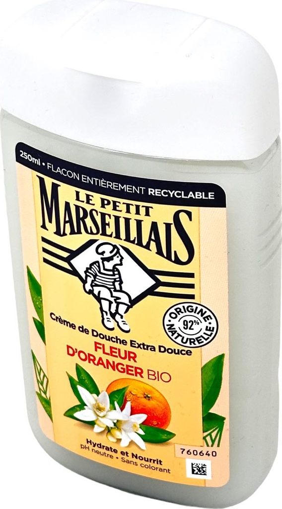 Le Petit Marseillais Duschgel 250 ml Orangenblüten Weiß