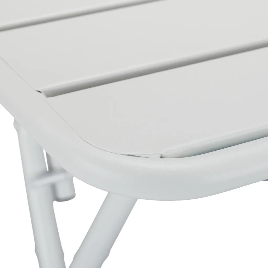 Table de balcon pliante en métal pour repas extérieur petit balcon - 7