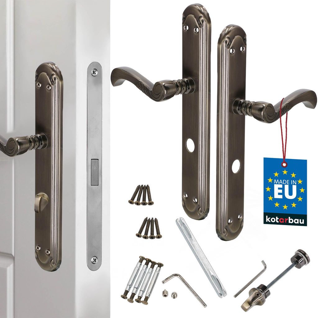 KOTARBAU páková kľučka 72 mm WC/kúpeľňa kľučka na dvere Obrázok produktu 