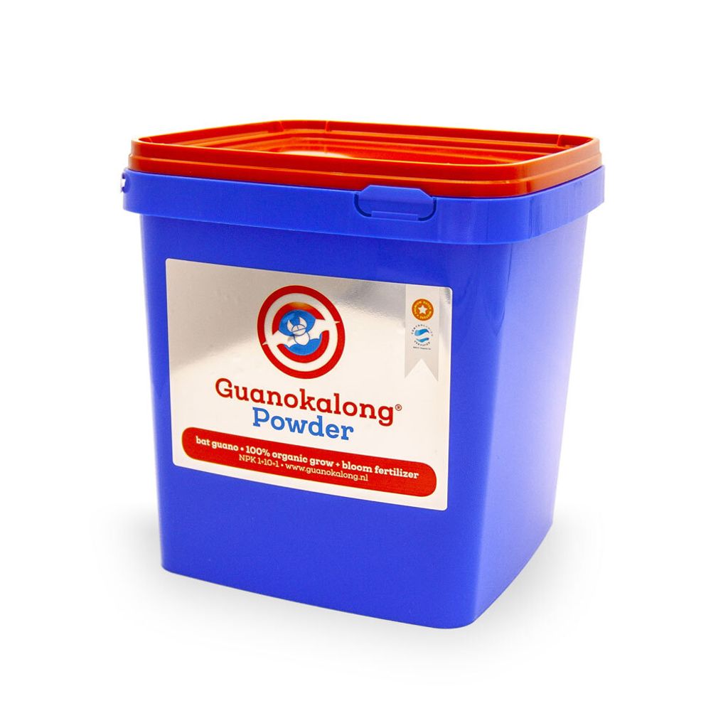 Organischer Fledermausguano Dünger 3 kg NPK 1-10-1 für Wachstum und Blüte