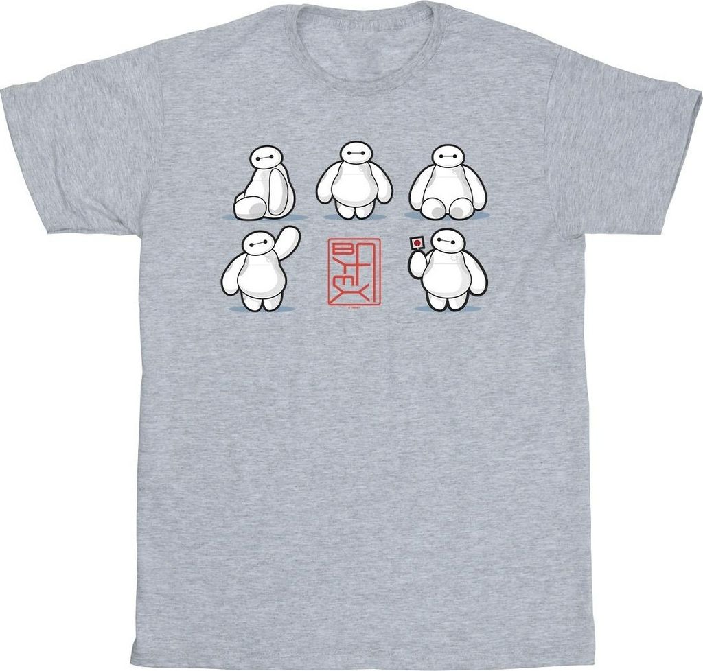 Disney - "Big Hero 6" T-Shirt für Jungen BI11540 (152-158) (Grau)