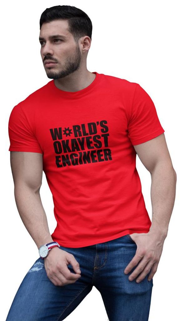 D&B Uni Polo ST00006 Engineer Rot-Größe XL