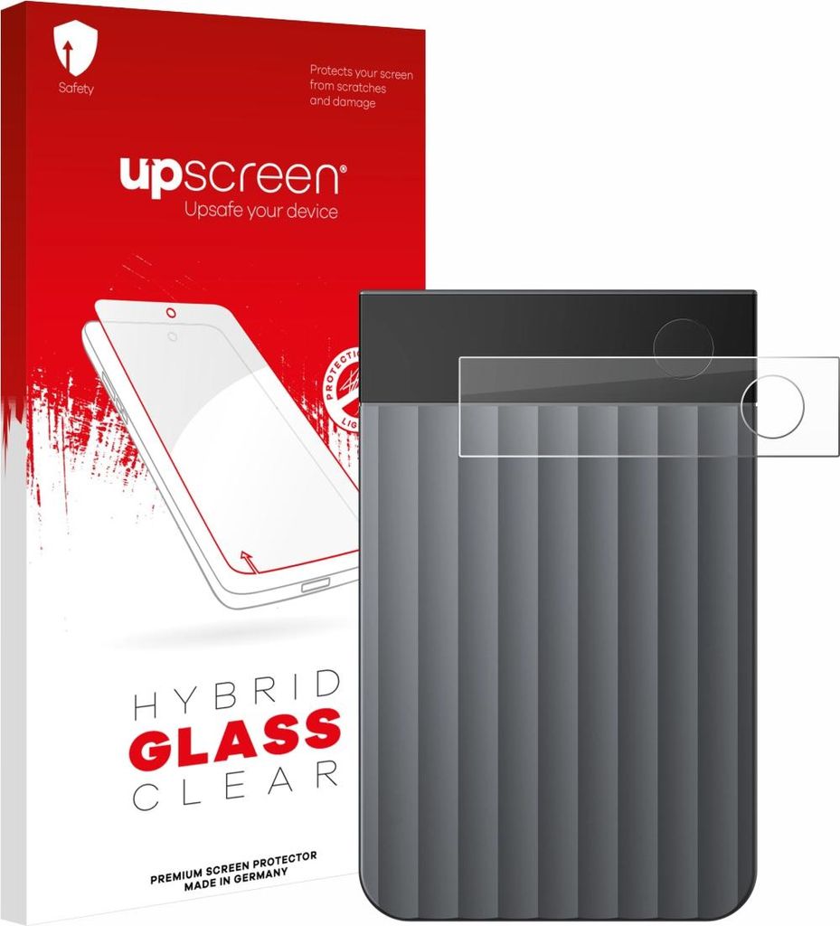 upscreen Schutzglas für PLAUD Note Pro Schutzfolie Panzer Folie Glas Display Schutz klar