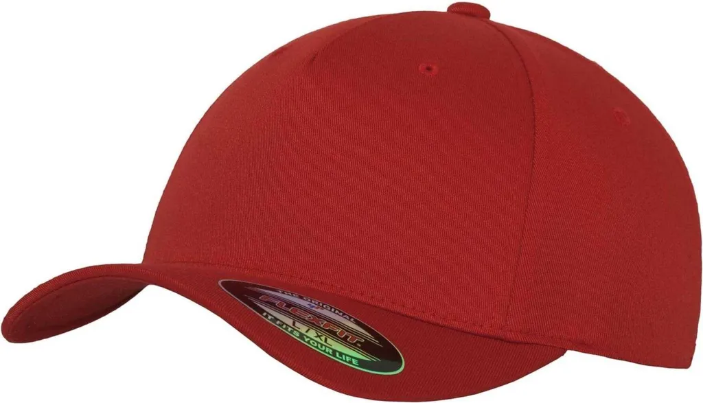 Flexfit BC6974 Rosso Taglia S-M: Cappello Tecnico Sportivo ad Alta Tenuta