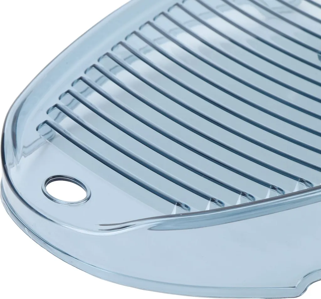 Planche à laver transparente en PET bleu pour linge délicat et chaussettes