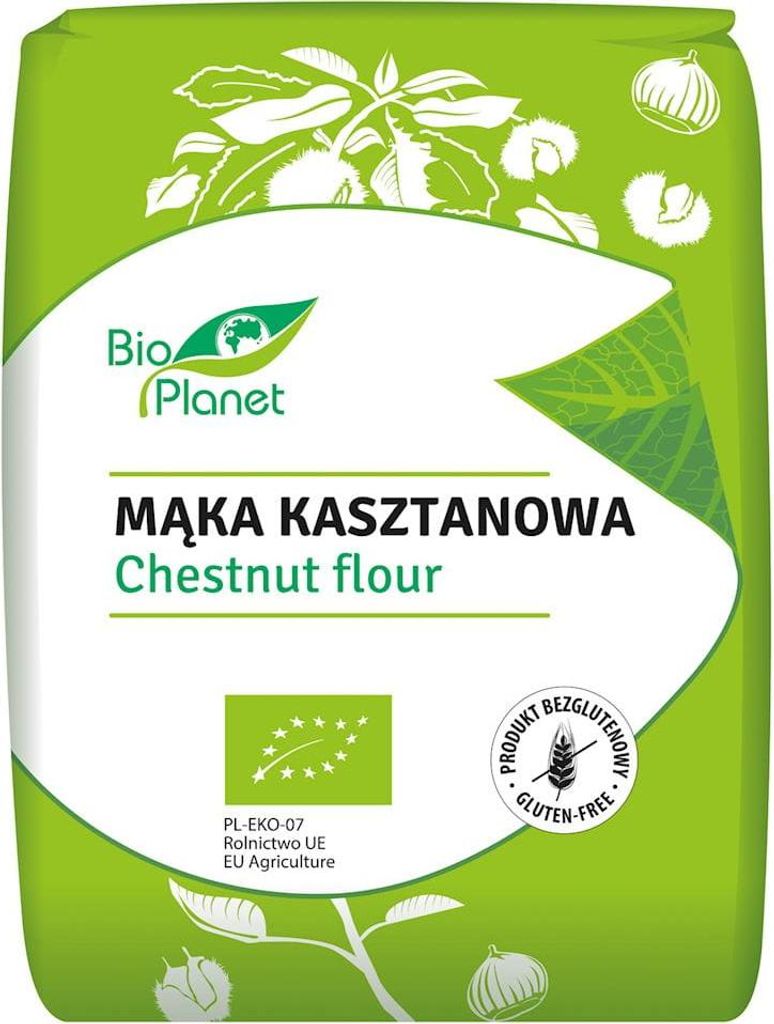 MĄKA KASZTANOWA BEZGLUTENOWA BIO 700 g - BIO PLANET