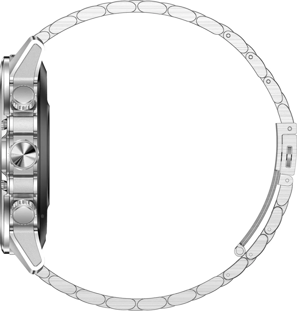 Montre connectée INF CF53 Acier Argent : tracker d'activité polyvalent