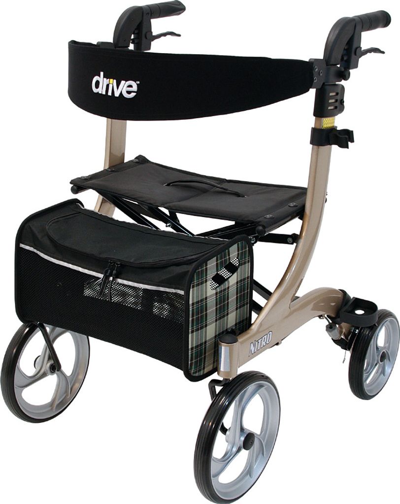 Drive Medical Rollator NITRO Größe L, champagner