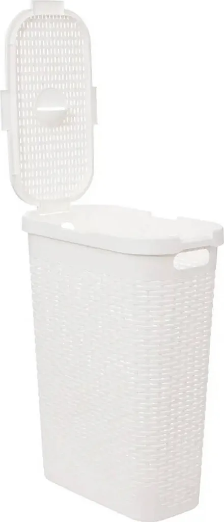 Panier à linge anti-odeur 40L en plastique - Fini le linge humide entassé