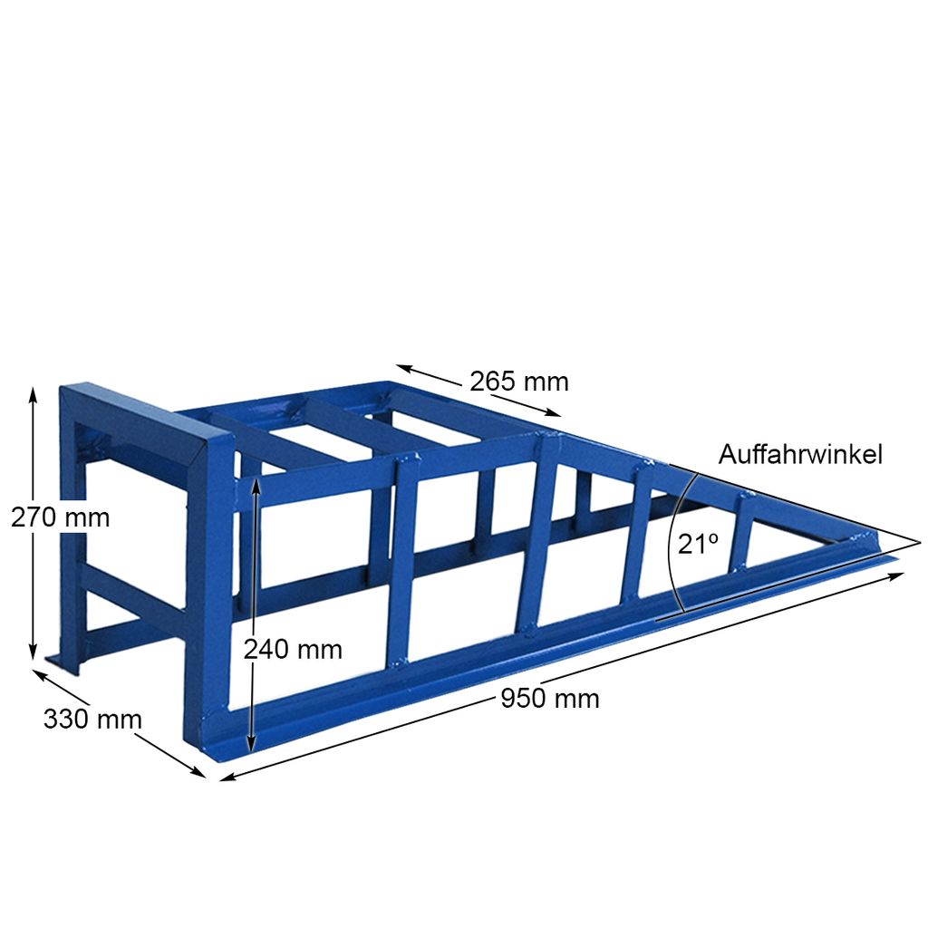 Auffahrrampe Wohnmobile Transporter 2 Stück pro Paar 2000 Produktbild 4