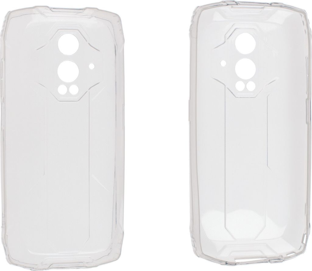 caseroxx Schutz-Hülle TPU-Hülle kompatibel mit Blackview BV9300, Gummi Handy Tasche transparent