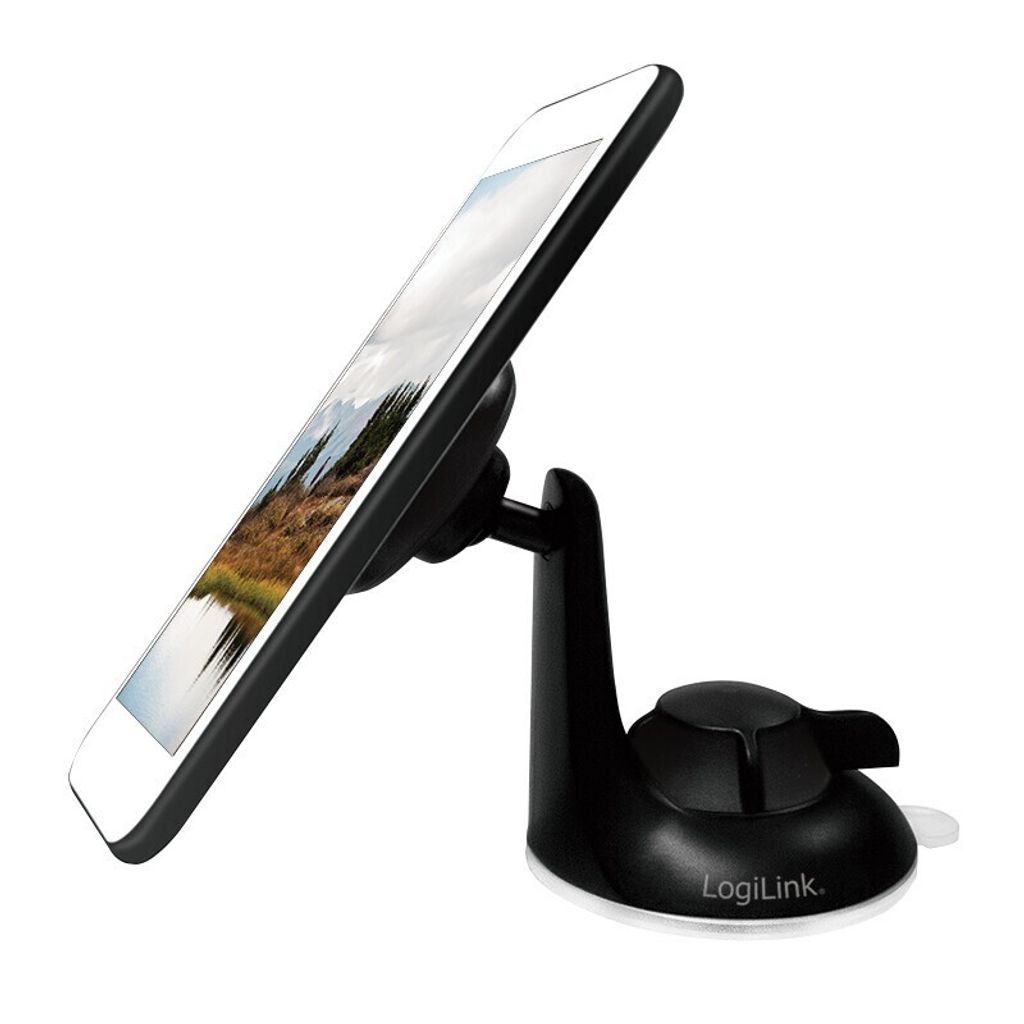 LogiLink Smartphone-KFZ-Magnethalter schwarz