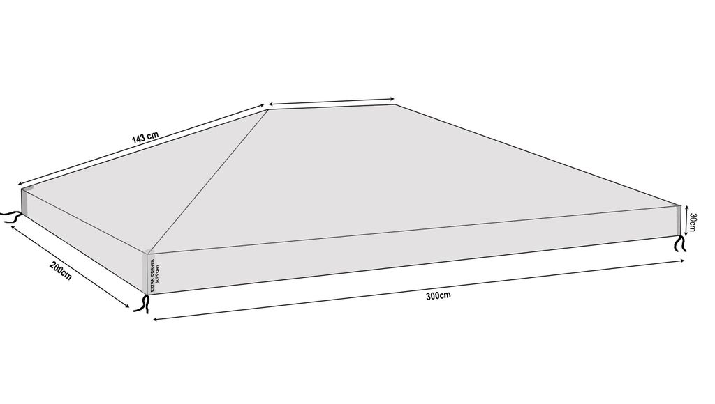 Pavillon Schutzhaube 2x3m Wasserdicht Kaufland.de
