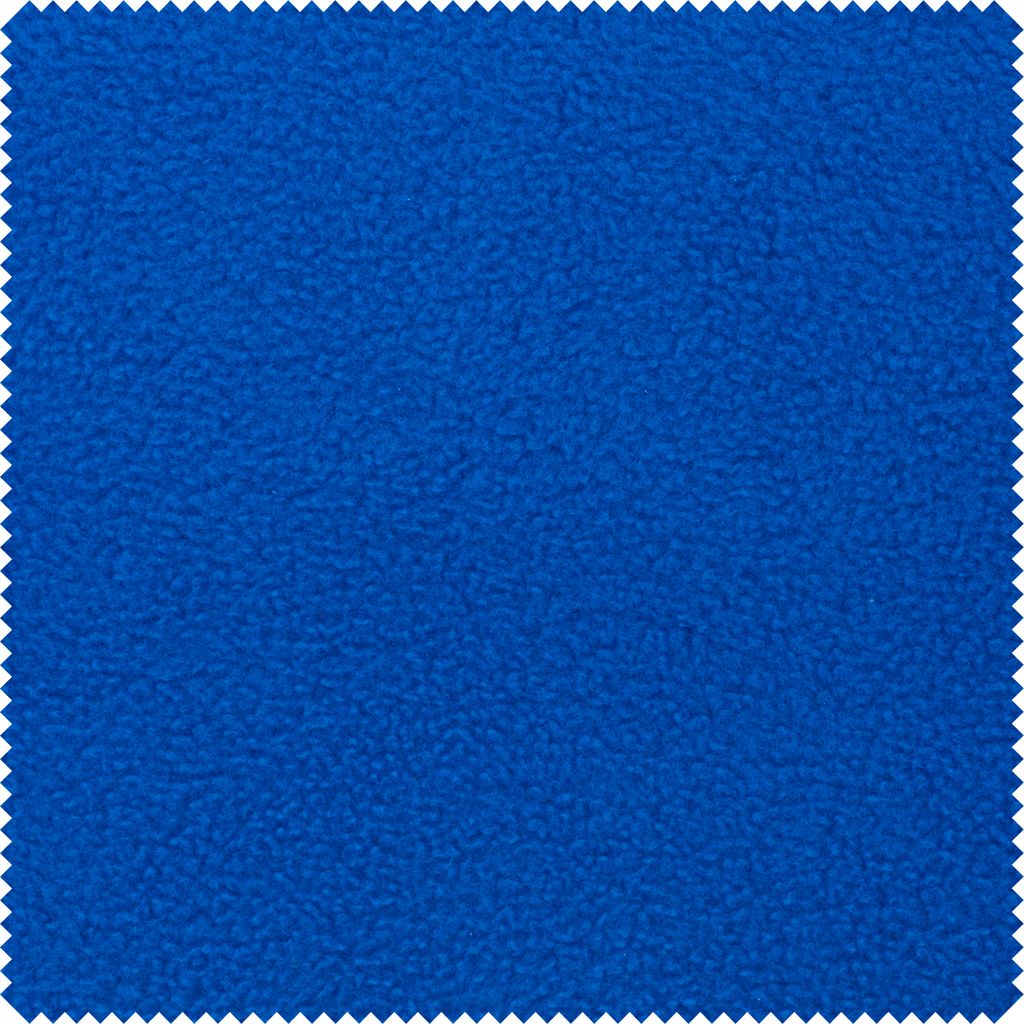 VBS Marktplatz Fleece Stoff Antipeeling Uni 145 cm breit 10 m lang 260 g qm Mittelblau