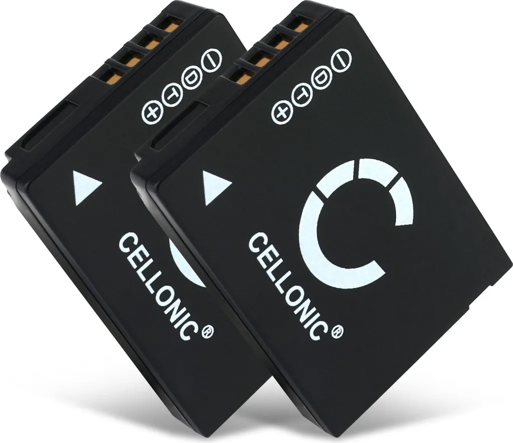 2x Batterie BP-DC7 per Leica V-LUX 20 | CELLONIC 18701 890mAh