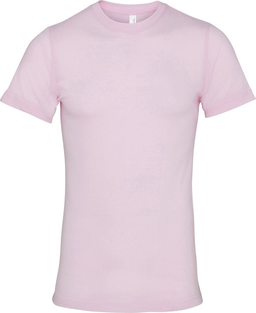 Bella + Canvas - T-Shirt Rundhalsausschnitt für Herren/Damen Uni RW8499 (XXL) (Hellrosa)