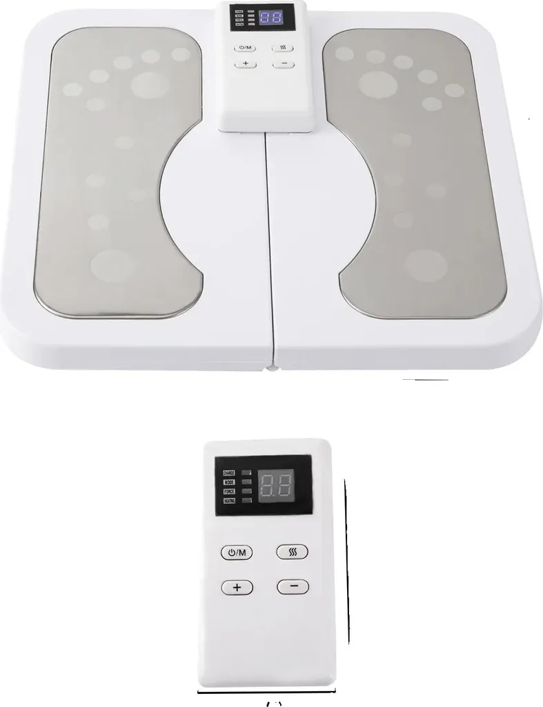 Soulager les douleurs de pieds avec cet appareil EMS - 6 modes Blanc 220V