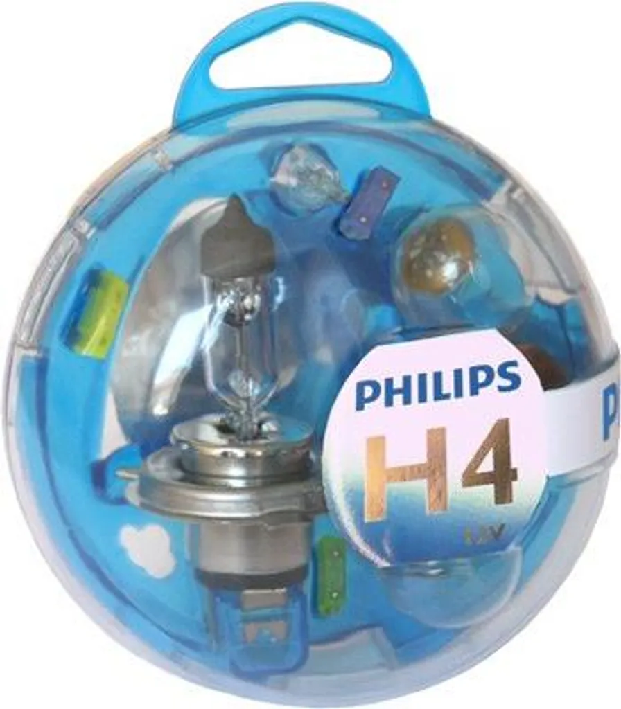 Kit Emergenza Luci Philips H4 12V Essential Box - Ricambi Originali
