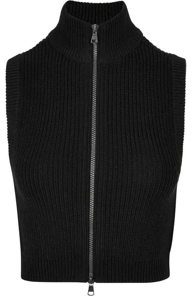 Urban Classics - Top für Damen TN456 (XXL) (Schwarz)