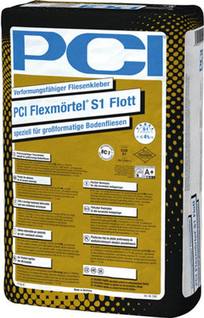 PCI Flexmörtel® S1 Flott verformungsfähiger Fliesenkleber Produktbild 
