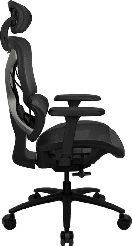 Chaise de bureau ergonomique ThunderX3 XTC Mesh noire pour le gaming