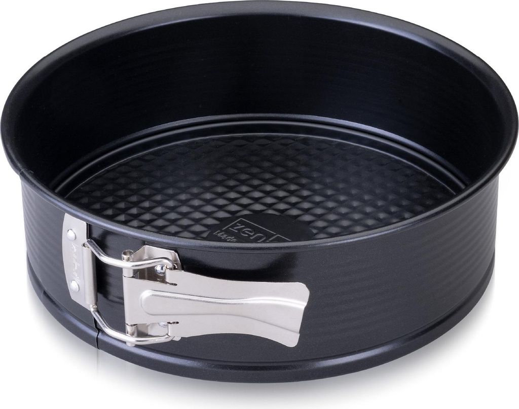 Zenker Springform Perfect Black Ø 20 cm, Antihaftbeschichtet, Robust & Backofengeeignet für perfekte Kuchen