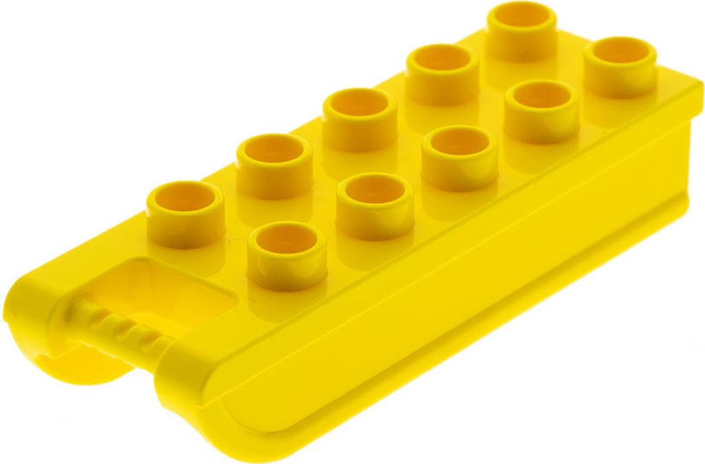 1x Lego Duplo Schlitten gelb Figur Zubehör Hund Schnee Eis Produktbild 