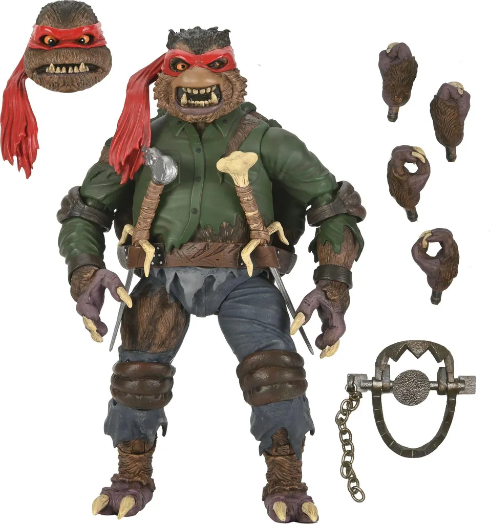 Figurine de collection Raphael TMNT pour décorer votre vitrine