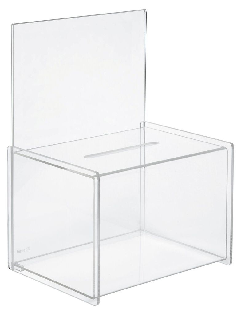 sigel Aktionsbox, Acryl, glasklar, (B)17 x (T)23 x (H)30 cm Image du produit 