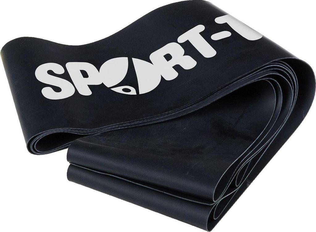 Sport-Thieme Fitnessband "75", Ultra stark, Schwarz, 2 m x 7,5 cm